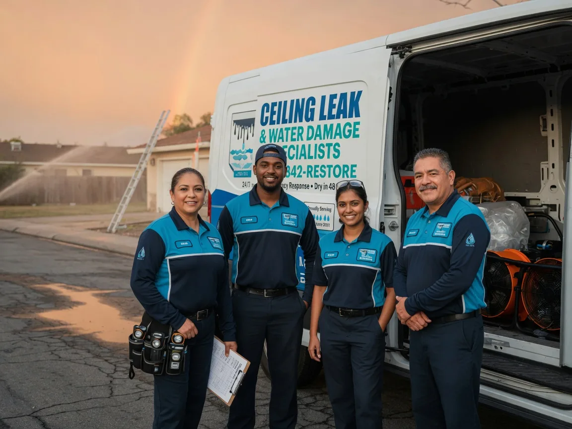 Ceiling Leak Cleanup company in Medina, ND